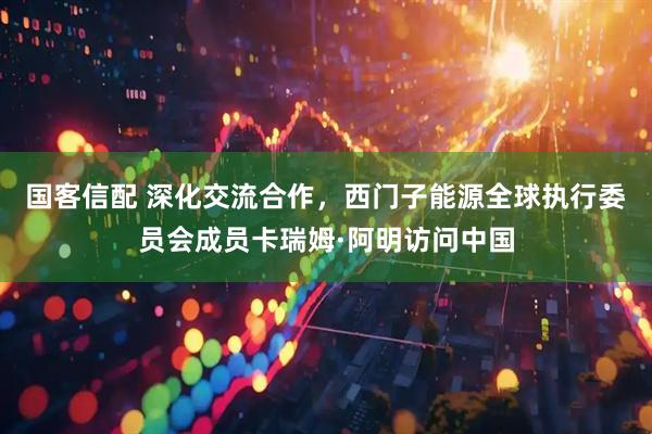 国客信配 深化交流合作，西门子能源全球执行委员会成员卡瑞姆·阿明访问中国